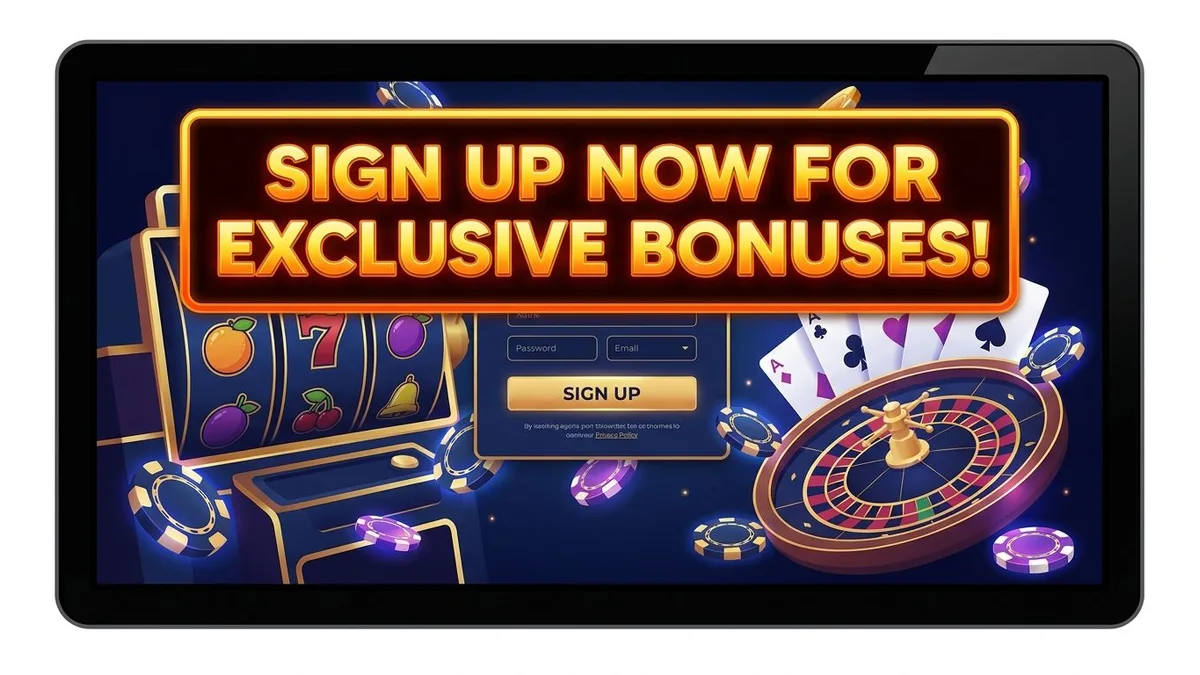 Sign Up With Bonus